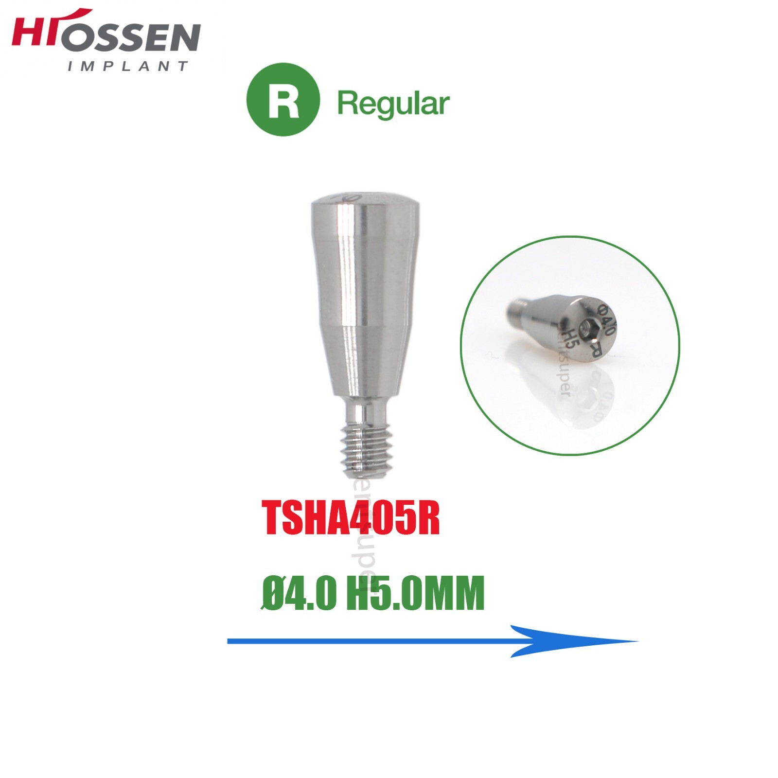 US Dental Healing Abutment Cap Driver Mini Regular Platform Fit Osstem & Hiossen