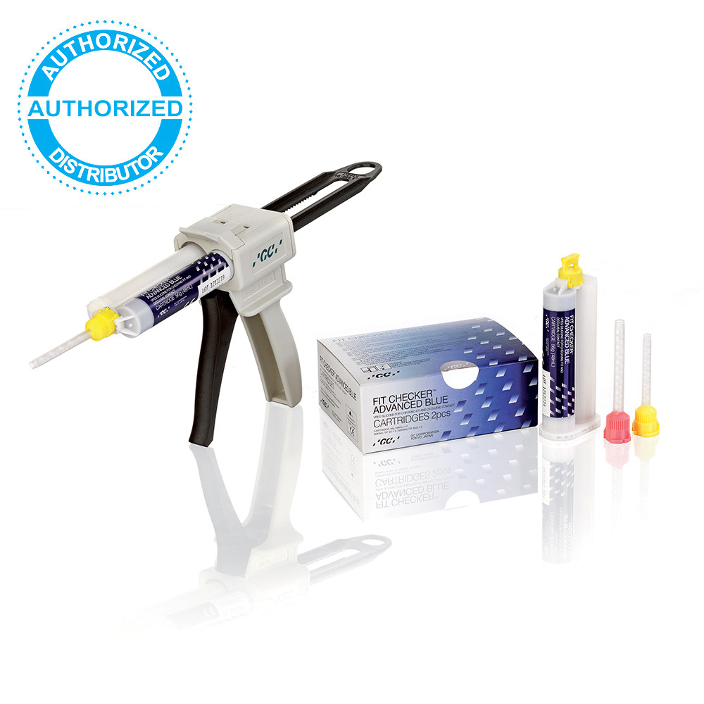 GC FIT CHECKER ADVANCED BLUE VPES Material 2x48mL Cartridges 004905