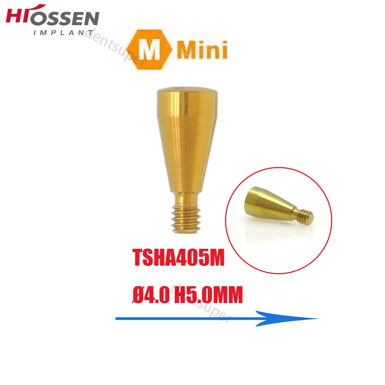 US Dental Healing Abutment Cap Driver Mini Regular Platform Fit Osstem & Hiossen