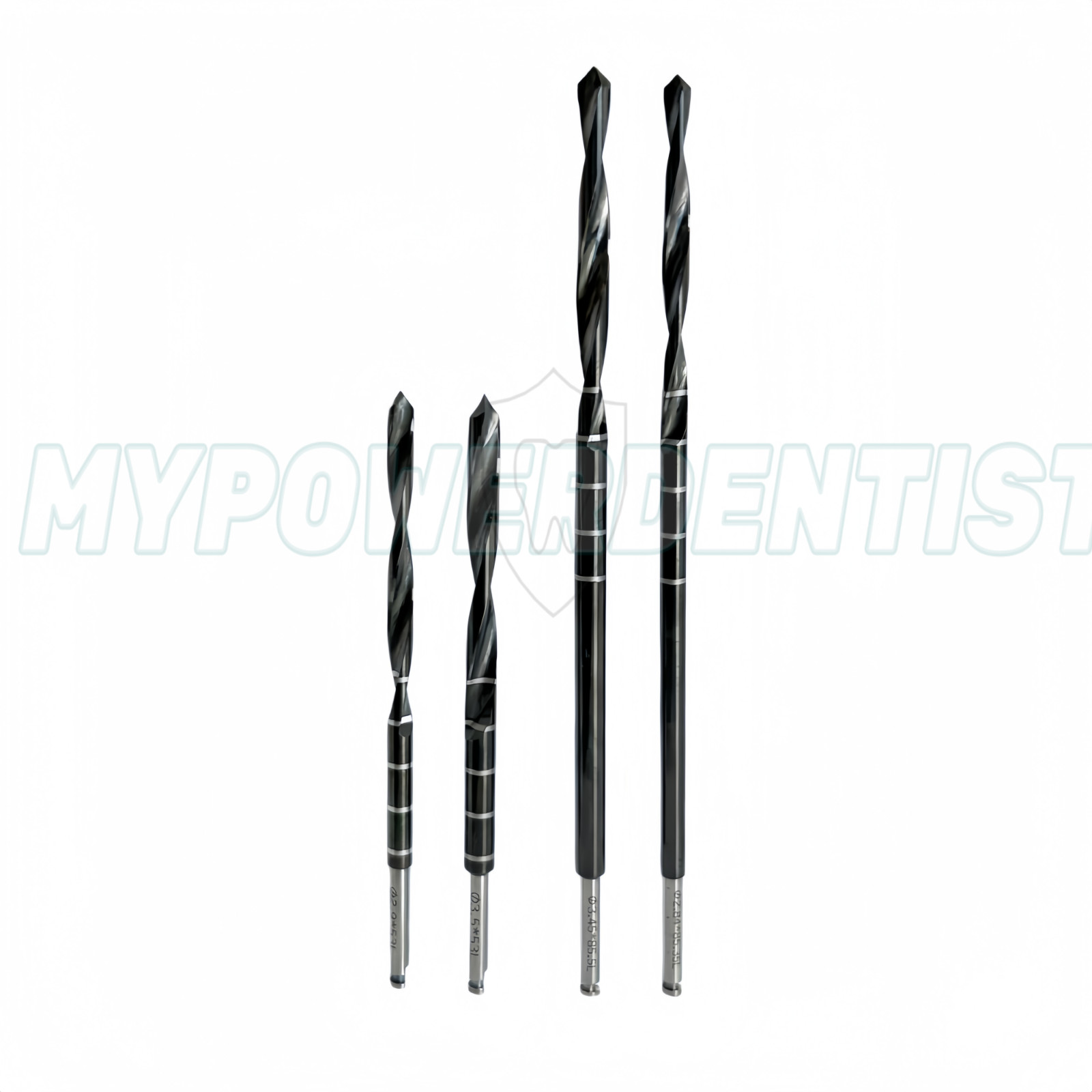 Dental Zygomatic Drill For Zygomatic Im plants DLC Coating Lengthen 4Size Drill