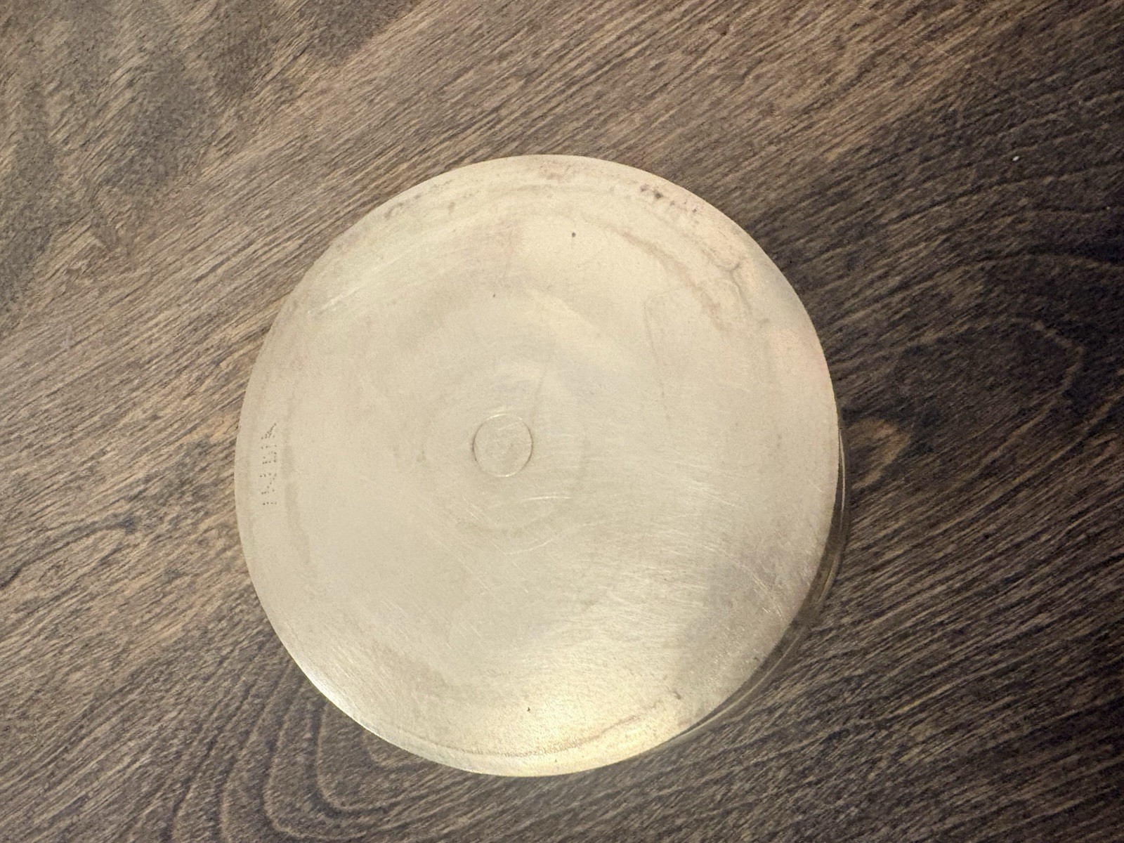 Test Sieve 4” ID Brass Collecting Pan 1.25” Depth Solid Brass Bowl