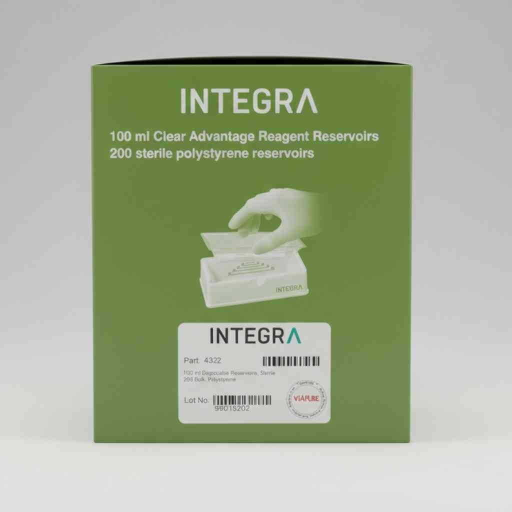Integra Biosciences Reagent Reservoir 100 ml Clear Polystyrene 200 Basins