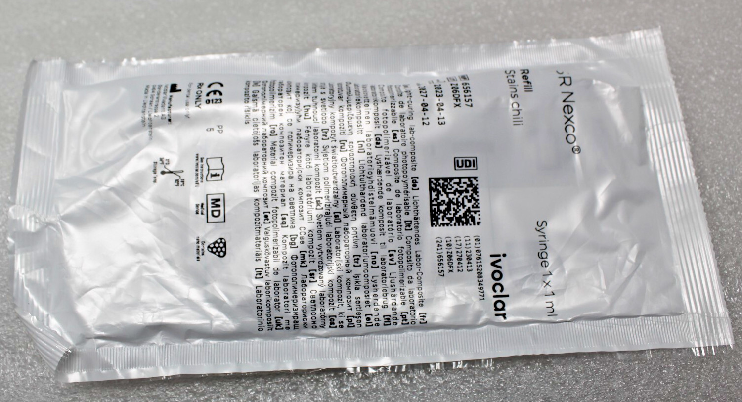 NEW Ivoclar Vivadent SR Nexco 1 X 1 ml Stains CHILI Refill 656157