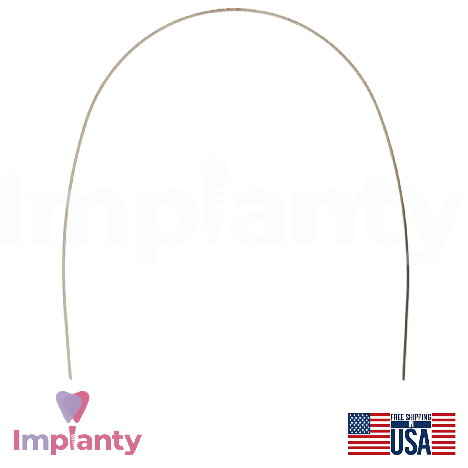 Morelli CrNi Stainless Steel Round Dental Archwire 0rthodontic Alignment 10pcs