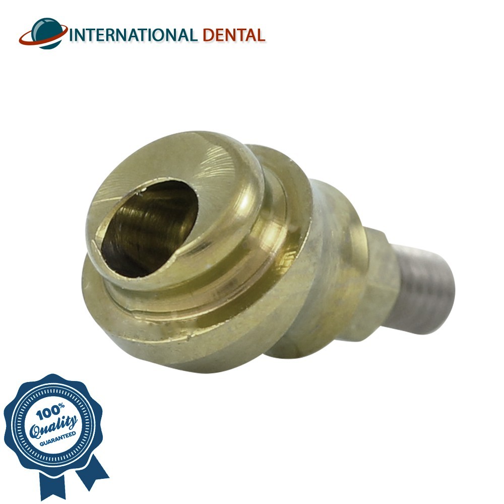 Angulated Lokator Attachment 30° Dental Fixture Int Hex 2.42mm Connection