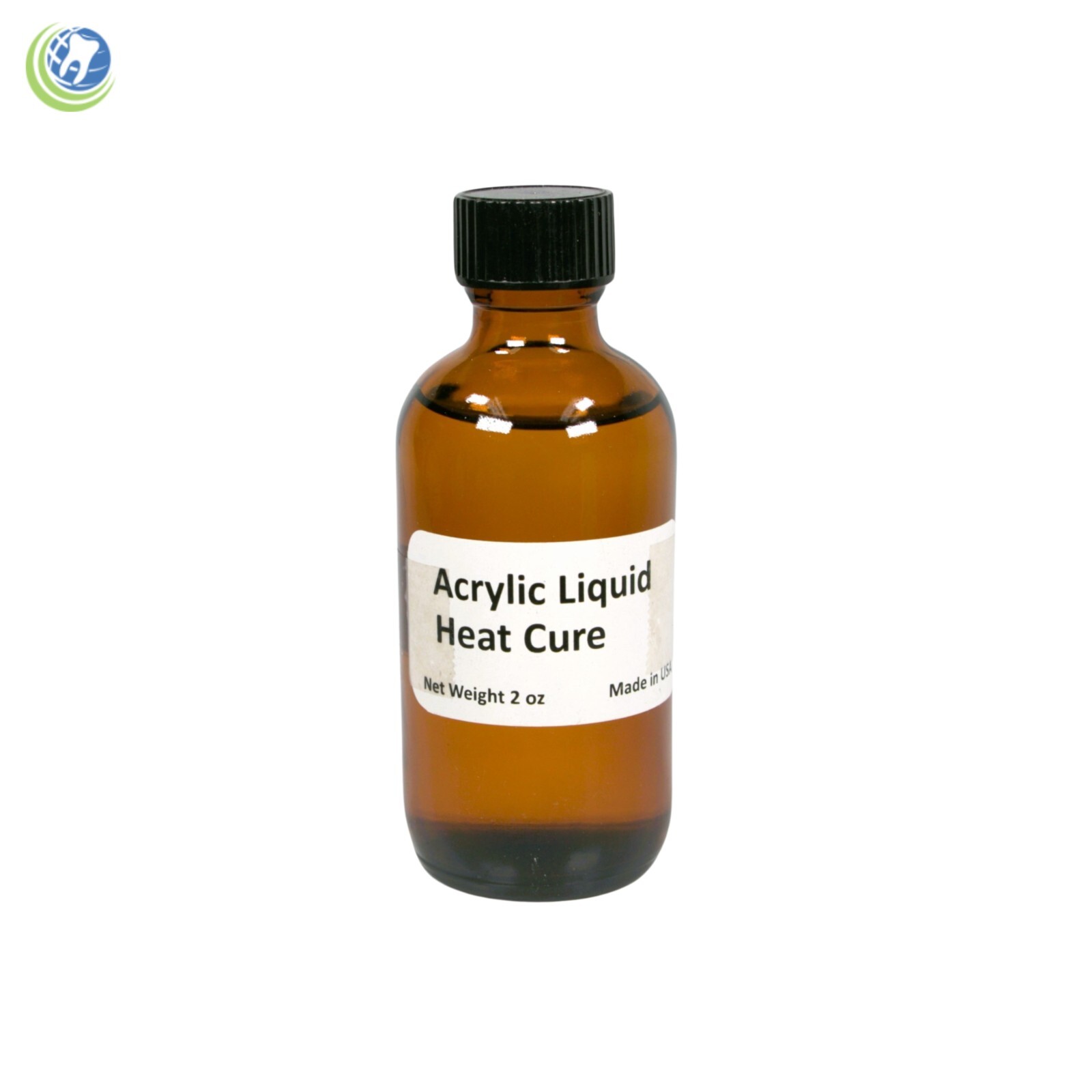 Dental Lab Dentist Heat Cure Curing Acrylic MINI KIT Dark Pink Veined 2oz:2oz