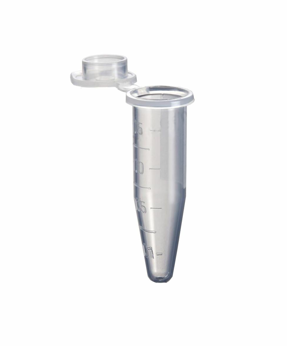 Extragene 1.5 ml Microcentrifuge Tube Graduated Clear Sterile DNase free 400 tub