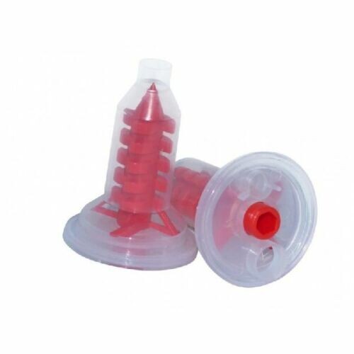 Dental DYNAMIC Penta MIXING TIPS pack of 50 Pcs RED