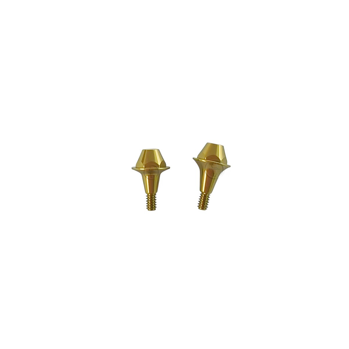 1 pcs Multi unit straight abutment fits to DIO UF II Old line platform D4.8 Mini