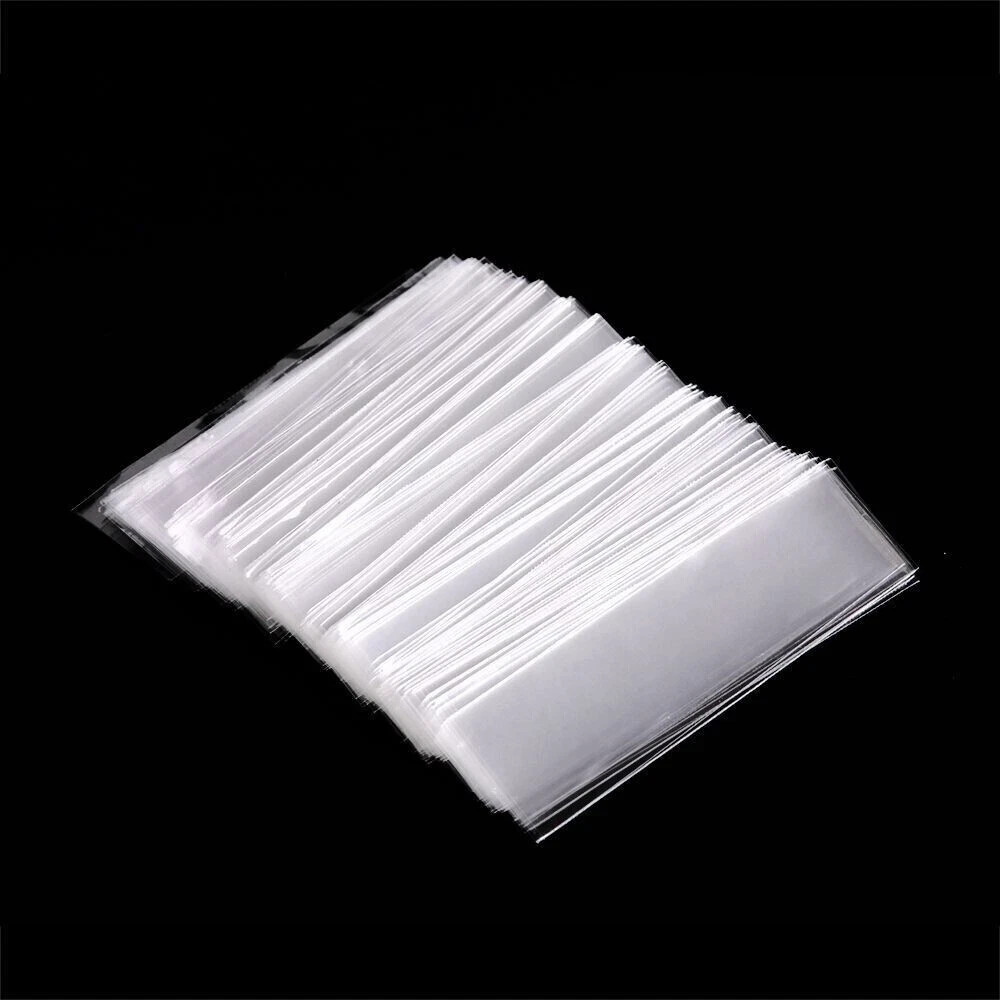 200 Pcs/Pack Dental Disposable Plastic Curing Light Guide Stick Sleeve 18x67mm