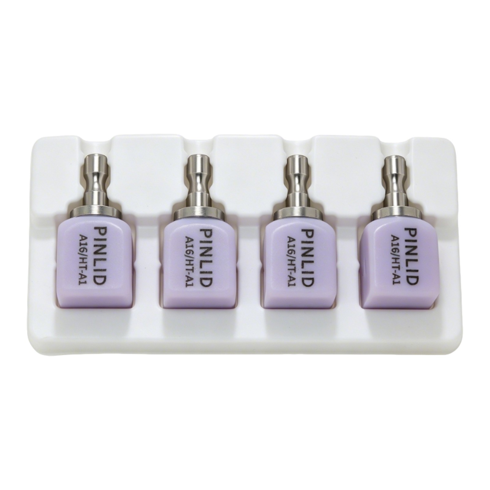 A16 Dental Lithium Disilicate Glass Ceramic Blocks with Positioning Holes Open
