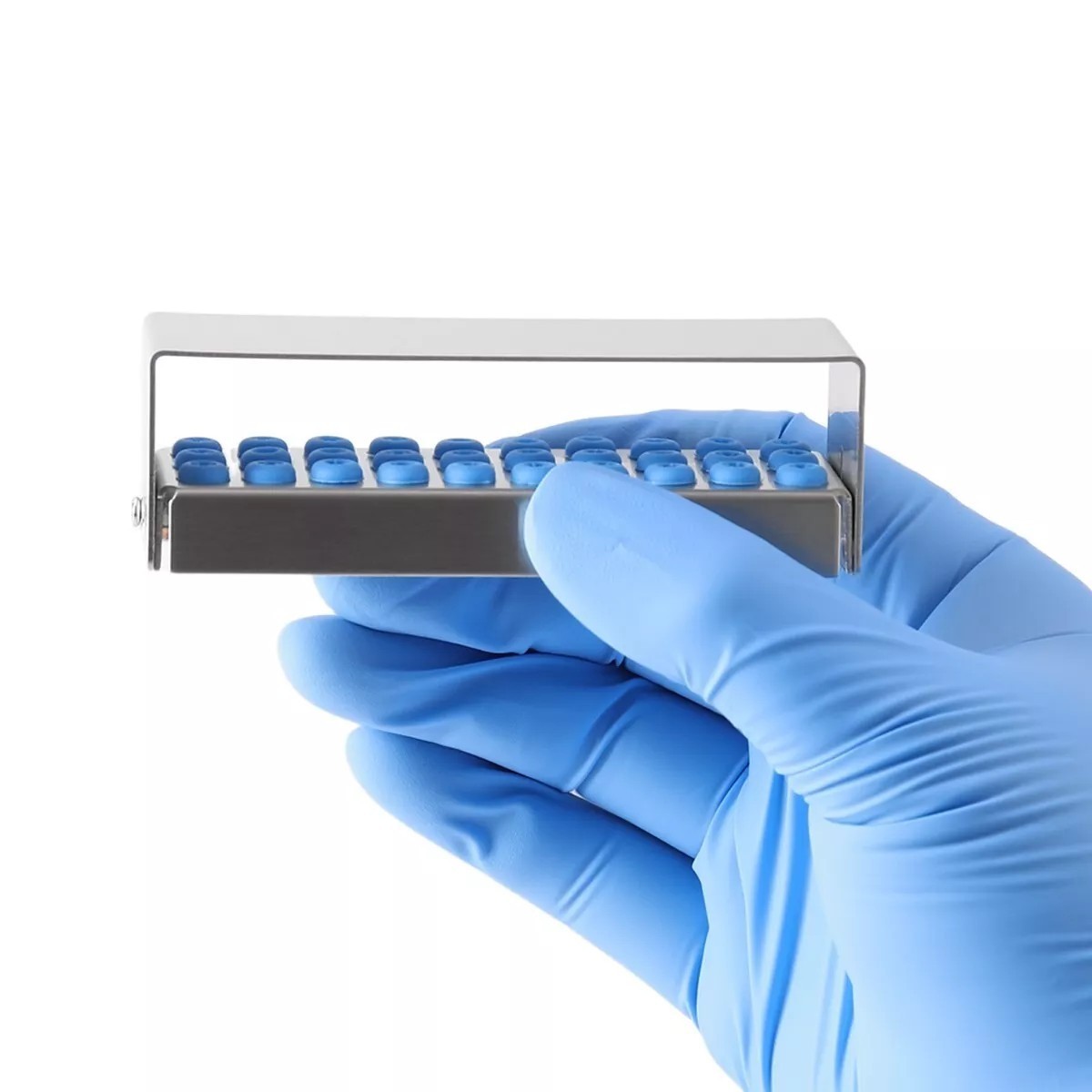 6/8/12/30 Holes Dental Implant Drills Bur Holder Disinfection Box Block