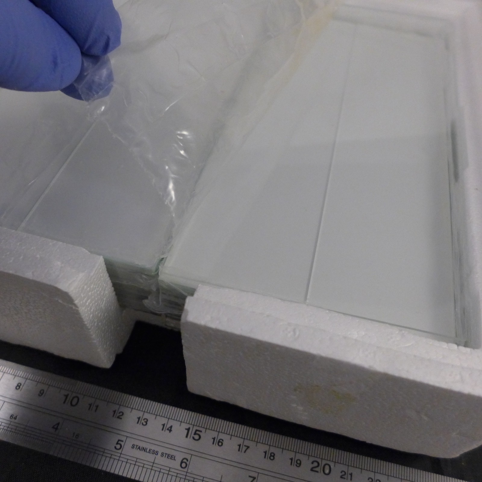 EM (E MERCK) Glass TLC Plates Silica Gel 60, 5x20cm #105724