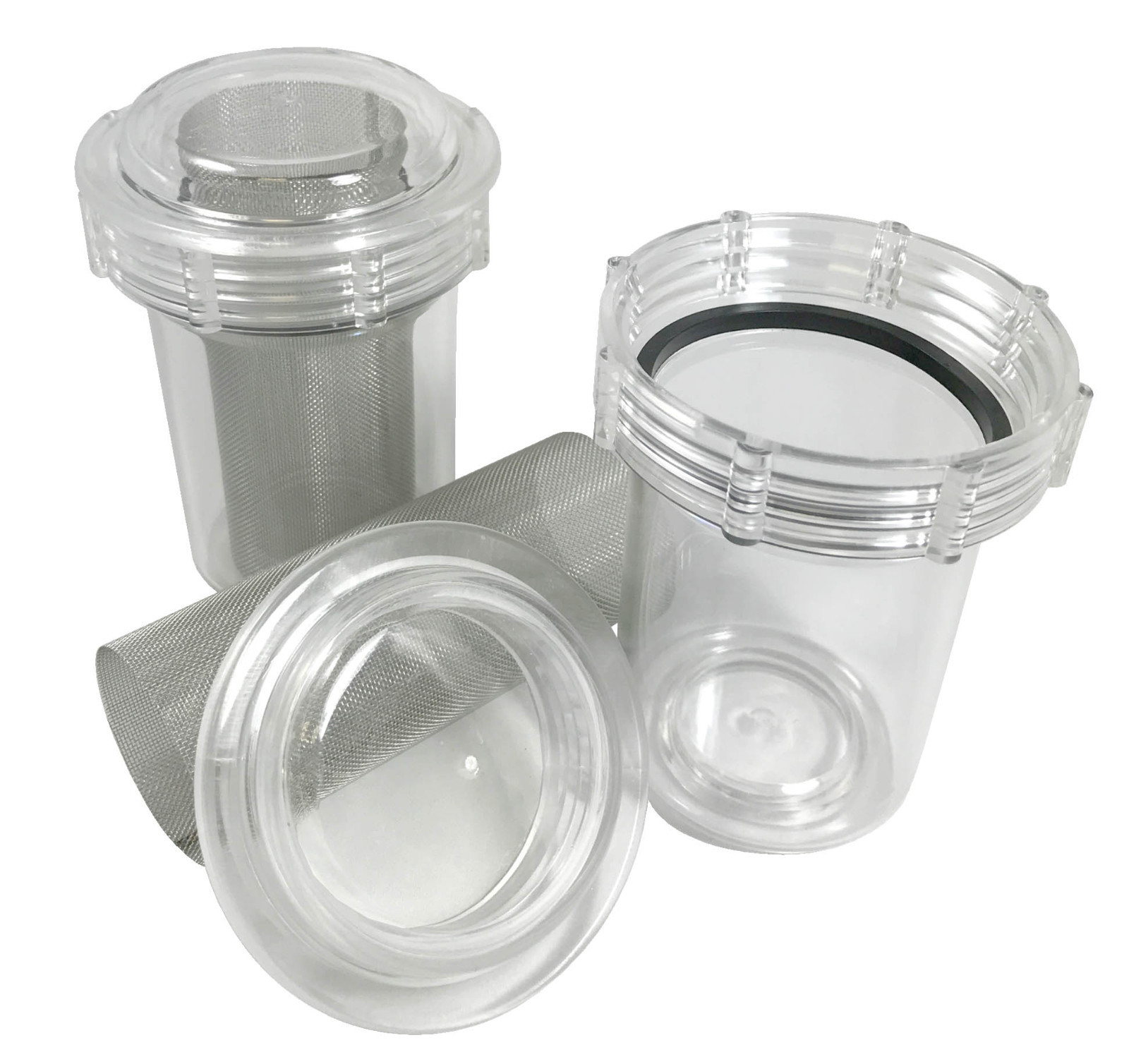 UNIVAQ Evacuation Cannister w/ Mesh Screen, 2-3/4″ 3-5/8″ 12/Box, UBC-82200