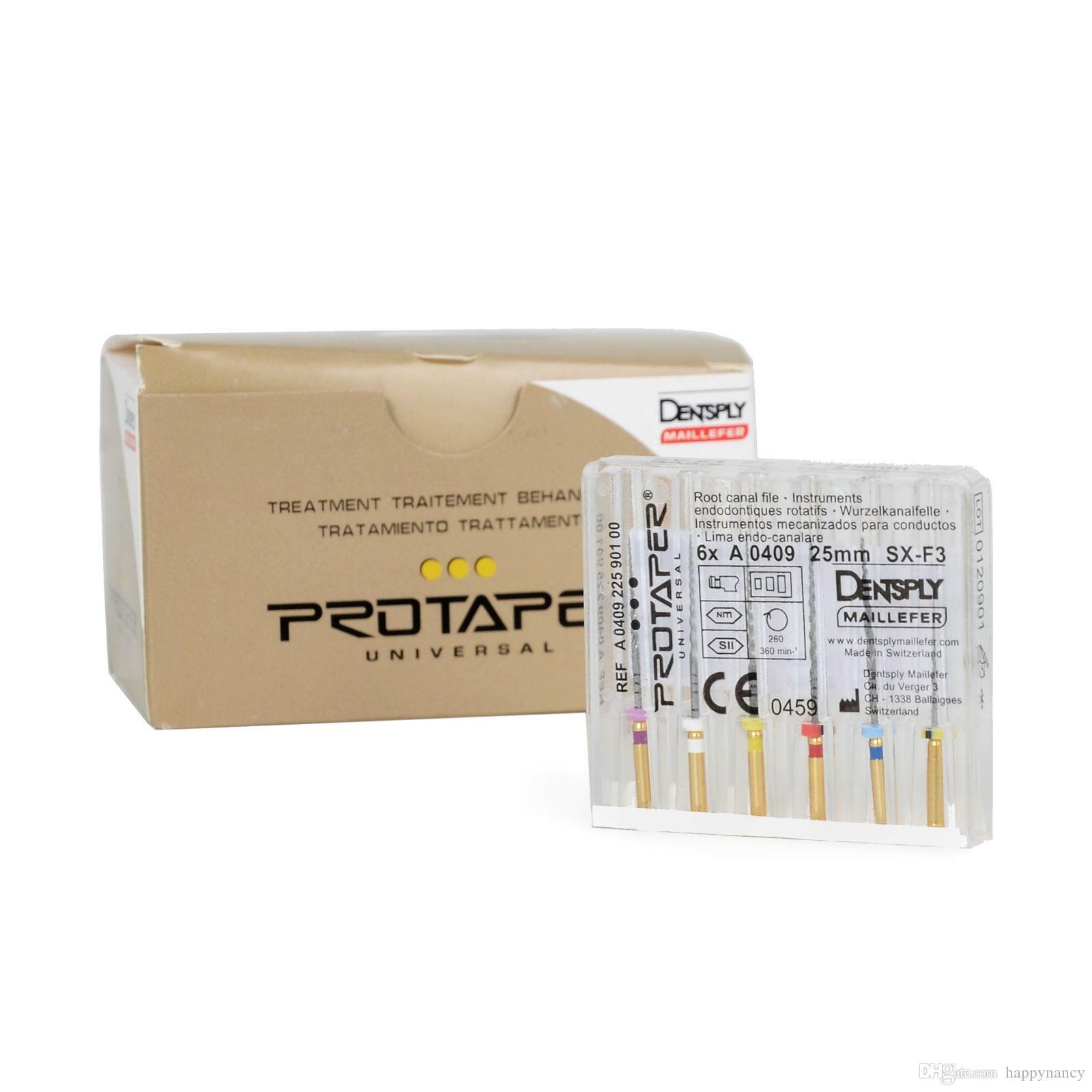 Dentsply Rotary ProTaper Universal Engine NiTi Files 25 mm SX-F3 Endodontic