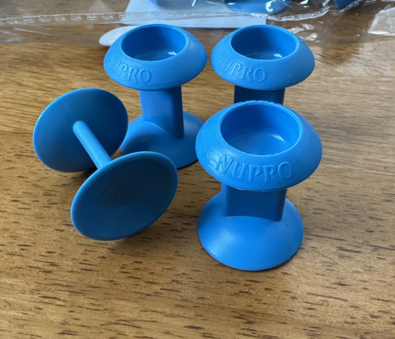Nupro Dental Hygiene Prophy Paste Cup Grips/Holders Lot of 4