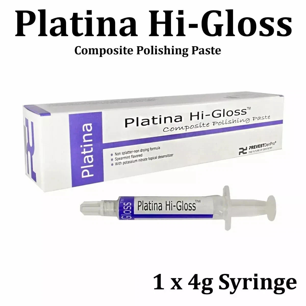 Prevest Denpro Platina Hi Gloss Composite Dental Polishing Paste 4gm Fast Ship