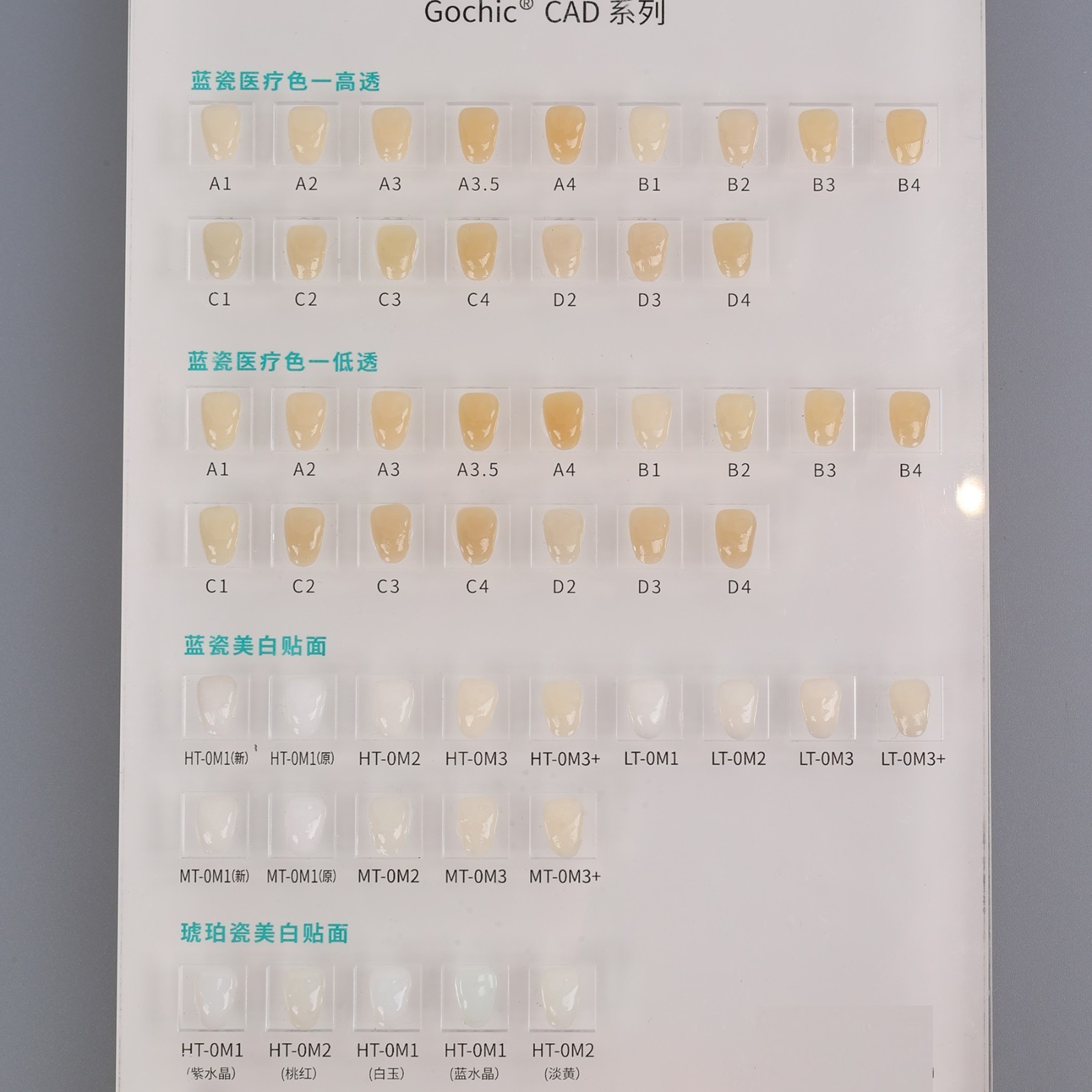 Dental Lithium Disilicate Glass Ceramic Block C14 HT/LT CADCAM Inlay Onlay Crown