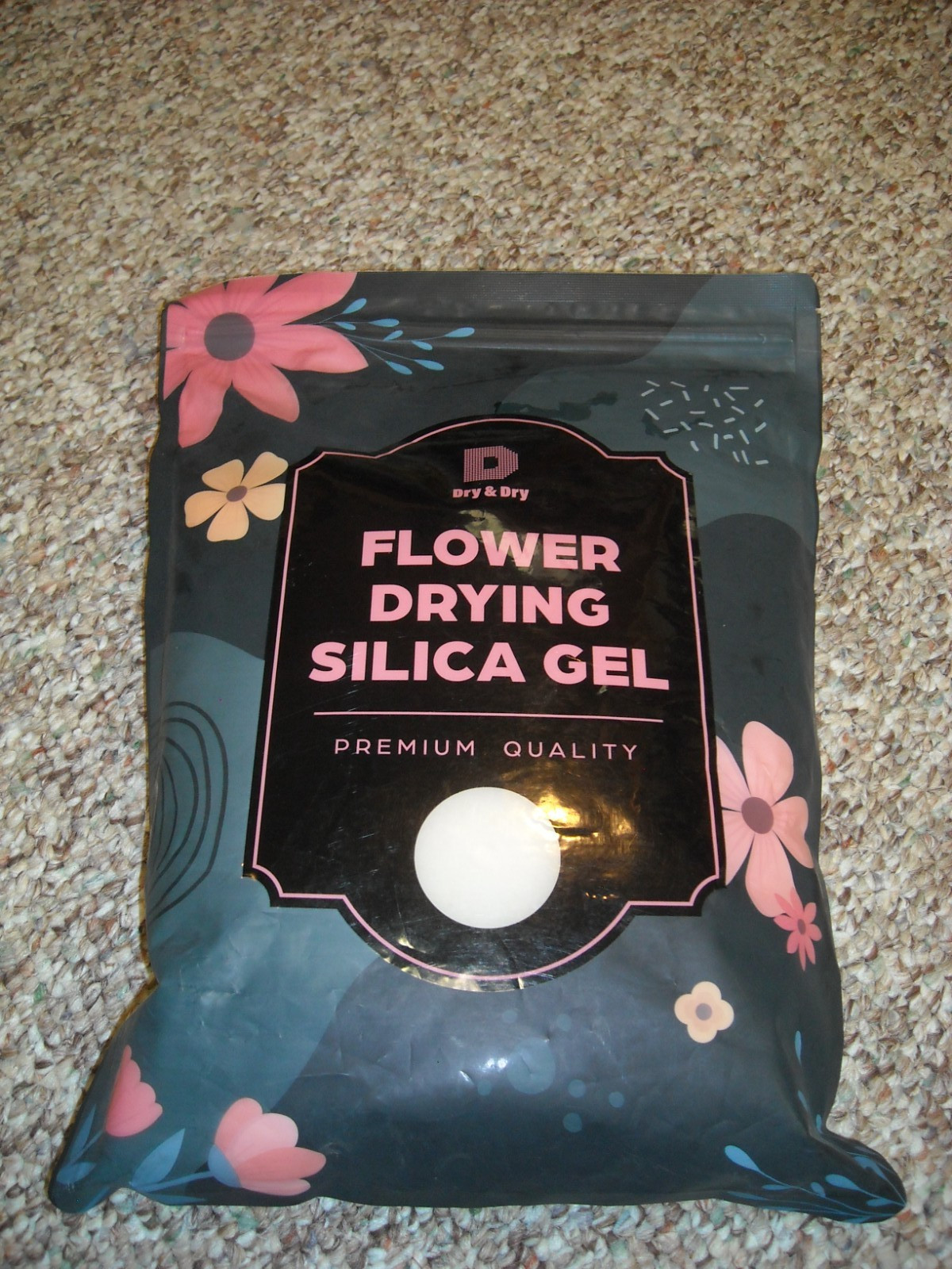 3 LBS Dry & Dry Silica Gel Flower Drying Agent Premium Quality Free Shipping!