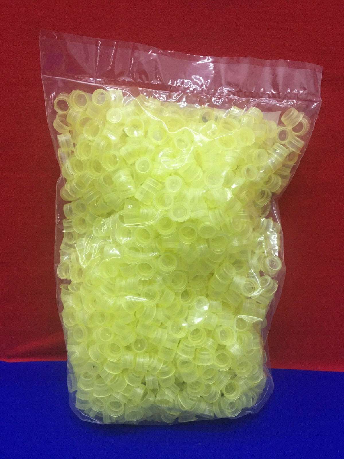 FISHER SCIENTIFIC 14-376-80 12/13MM YELLOW QTY 1 – BAG/PACK OF 1000 CLOSURES