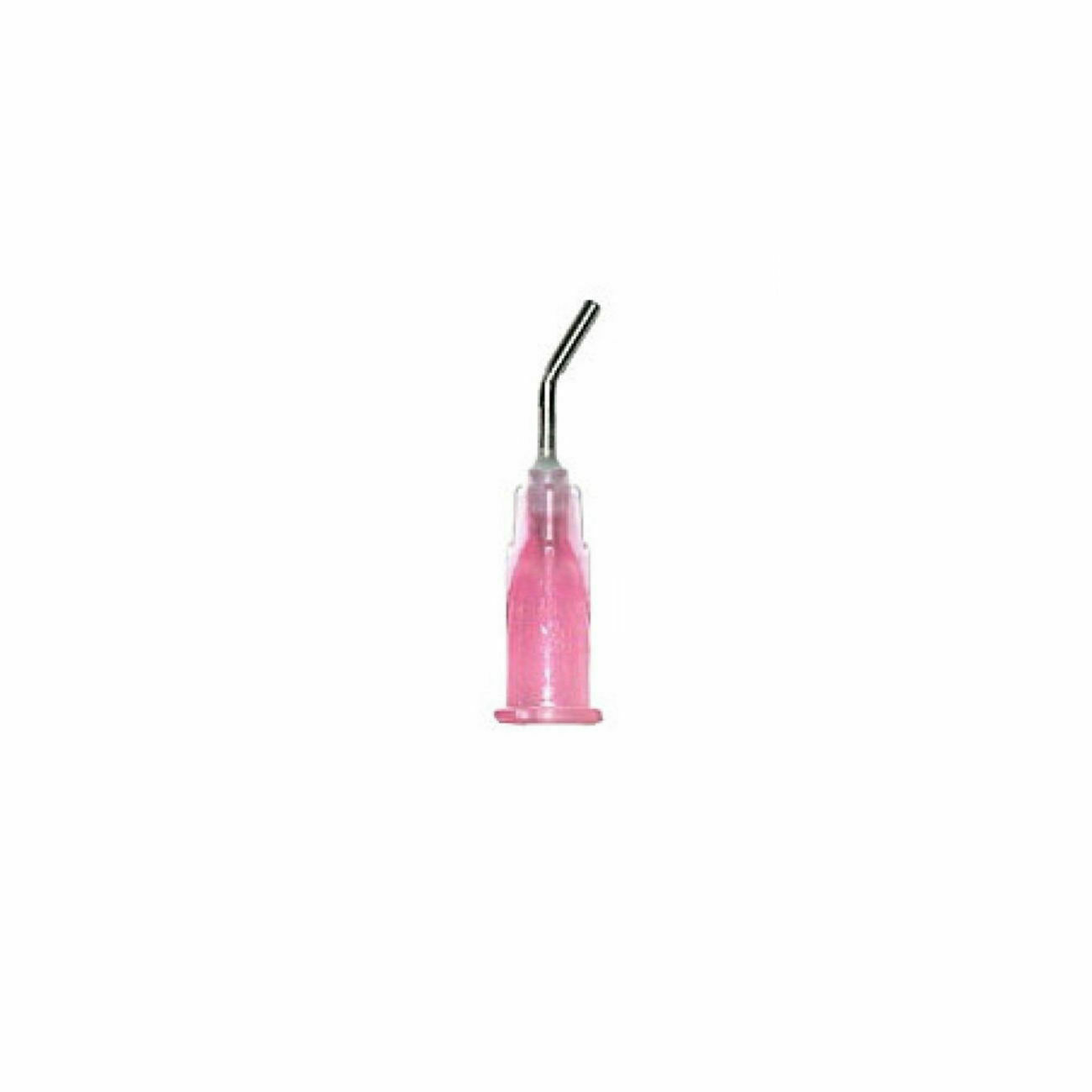 100 pcs Dental Pre Bent Applicator Dispensing Flow Needle Tips Dental