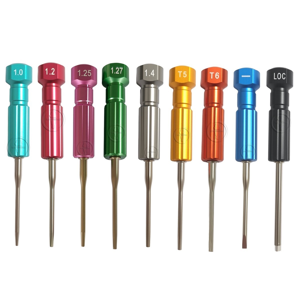 Screwdriver Dental Lab Screwdriver lab tools 9 pcs/kit