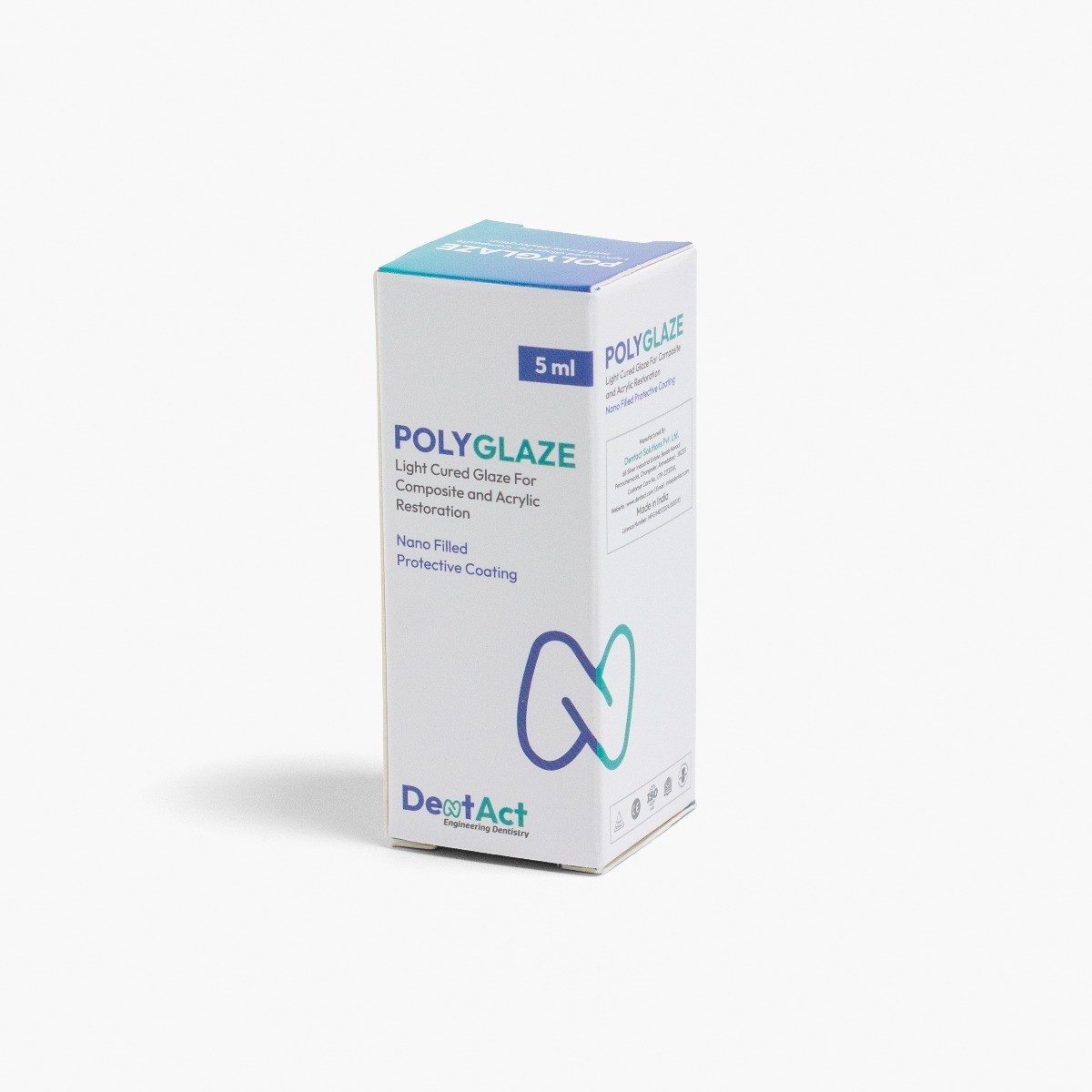 DentAct PolyGlaze Light Cure Glaze Composite & Acrylic Restoration