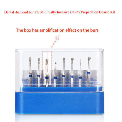Dental Diamond Burs Drills FG Kit High Speed Handpiece 17 Types for Choice