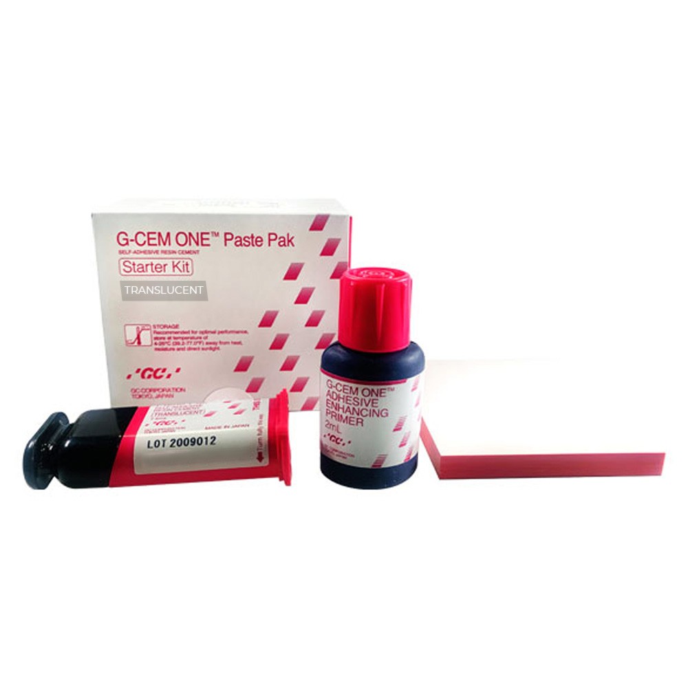GC G-CEM One Paste Pak – Starter Kit (Translucent)