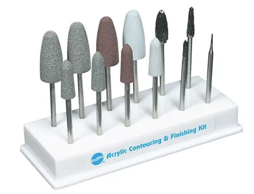 Shofu Acrylic Contouring And Finishing Kit same as picture expactdite shipping
