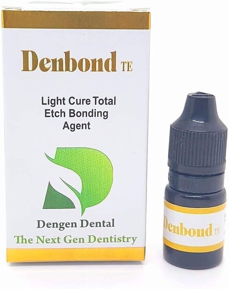 DenGen Dental Denbond TE Bond Light Cure Total Etch Bonding Agent 5ml Free Ship