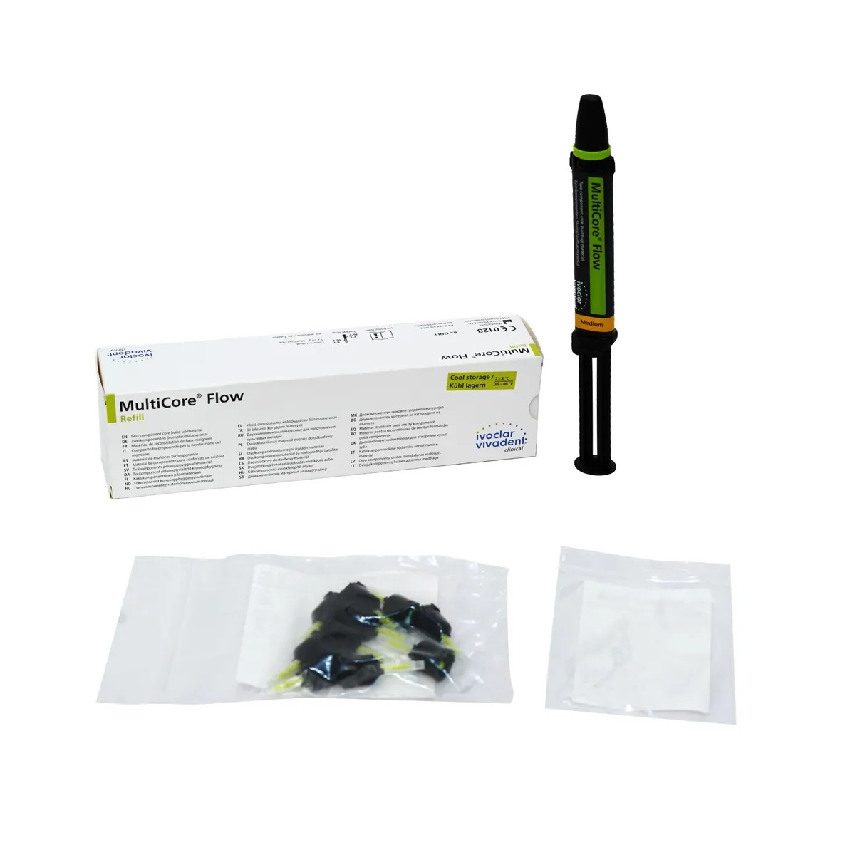 IVOCLAR VIVADENT MultiCore Flow Core Build Up Material 10g Dental (Free Ship).