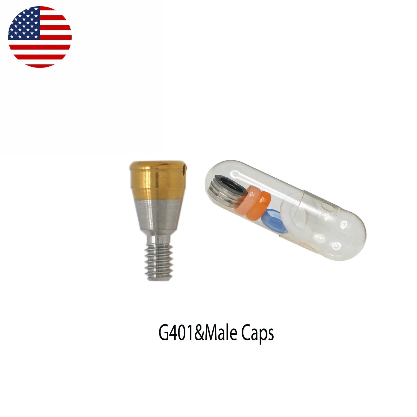 US Locator Attachment Abutment Regular for Hiossen ET Osstem TS Implants 1-7mm