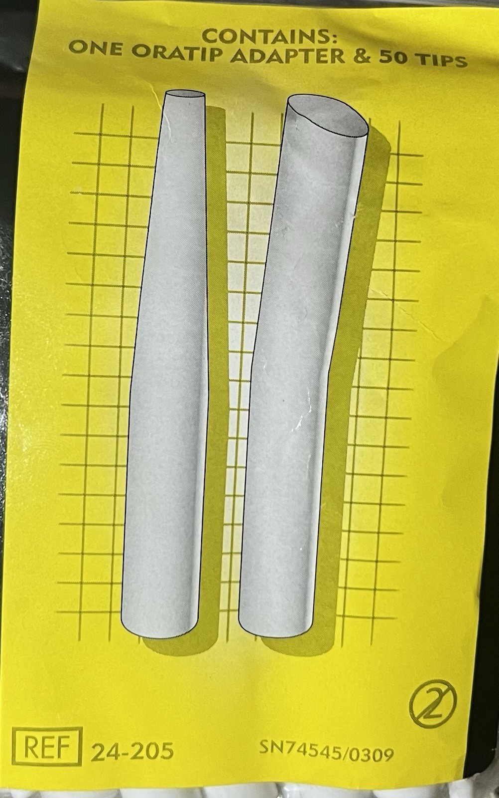 Pascal ORATIP II Kit Saliva Ejector Tips w/ Adapter 50 Tips Dental Lab 24-205