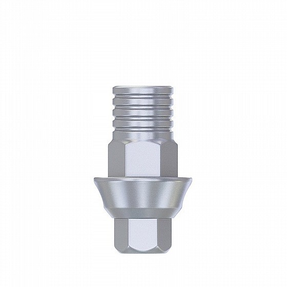 5x Dental Ti-Base Concave CAD/CAM Abut ment Internal Hexagonal Prosthetic