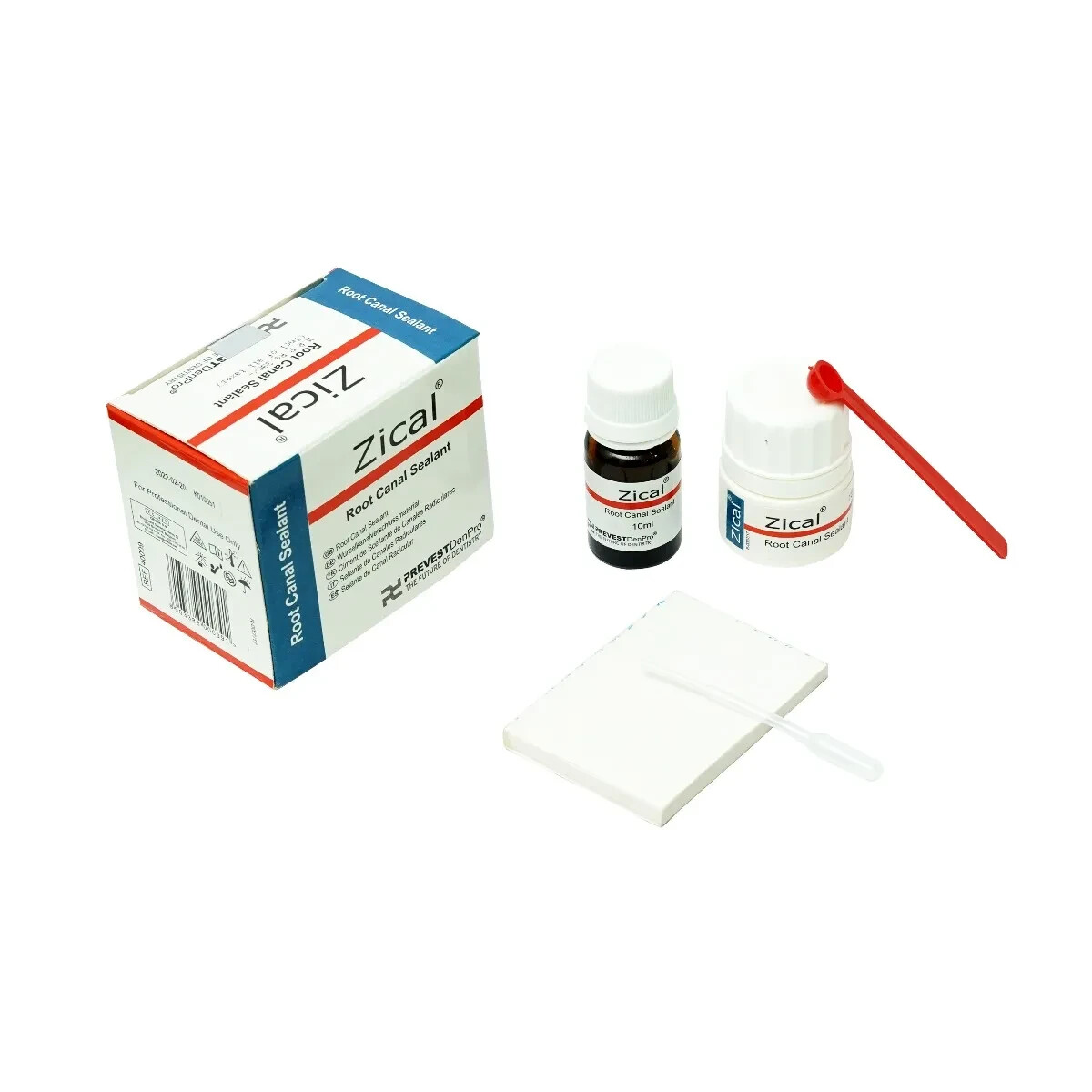 Dental ZICAL Resin & ZOE Based RCT Sealer Pack – Powder 15gm Liquid 10ml