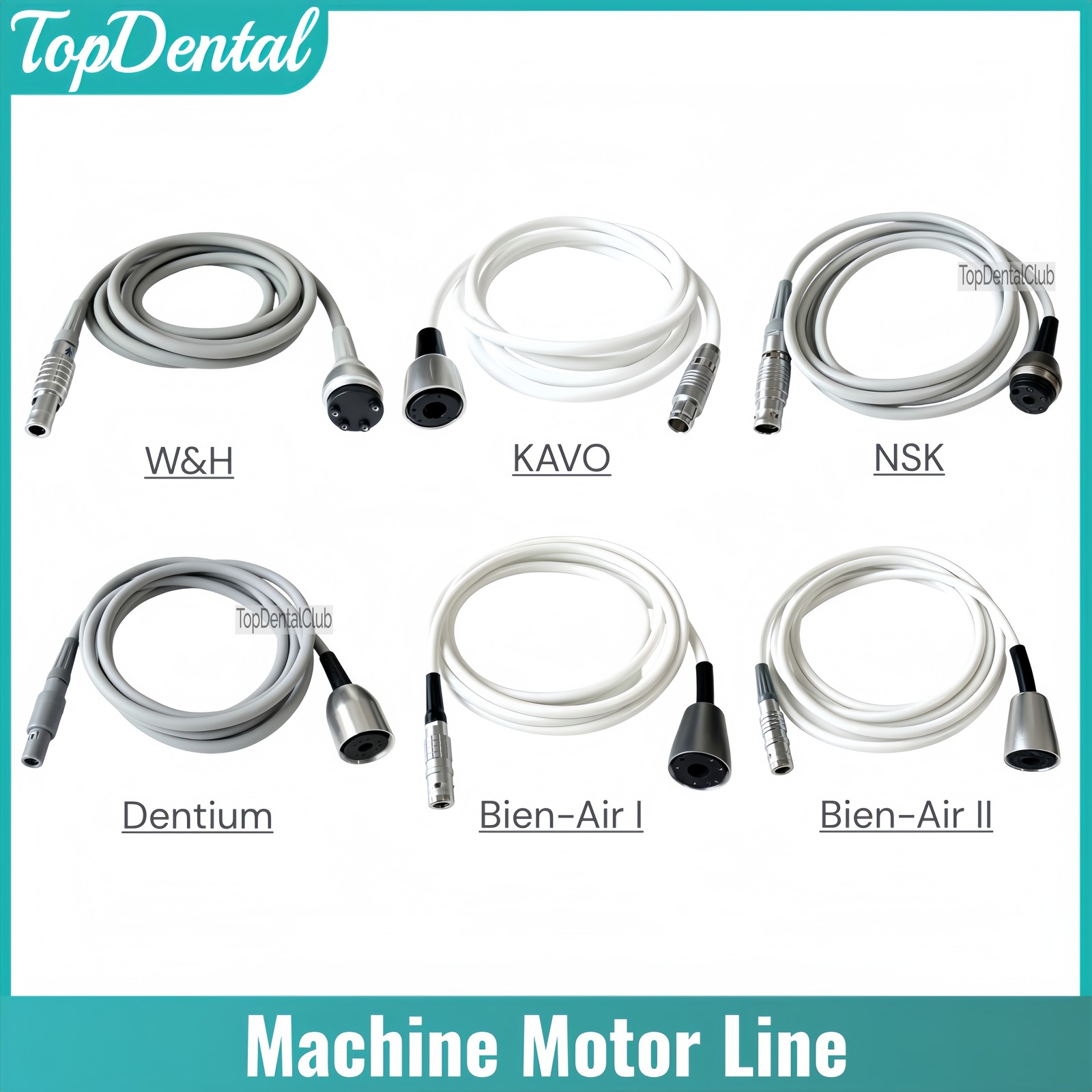 Dental Implan-t Machine Motor Line Surgi-c Pro Cable Wire Fits KAVO/NSK/W&H