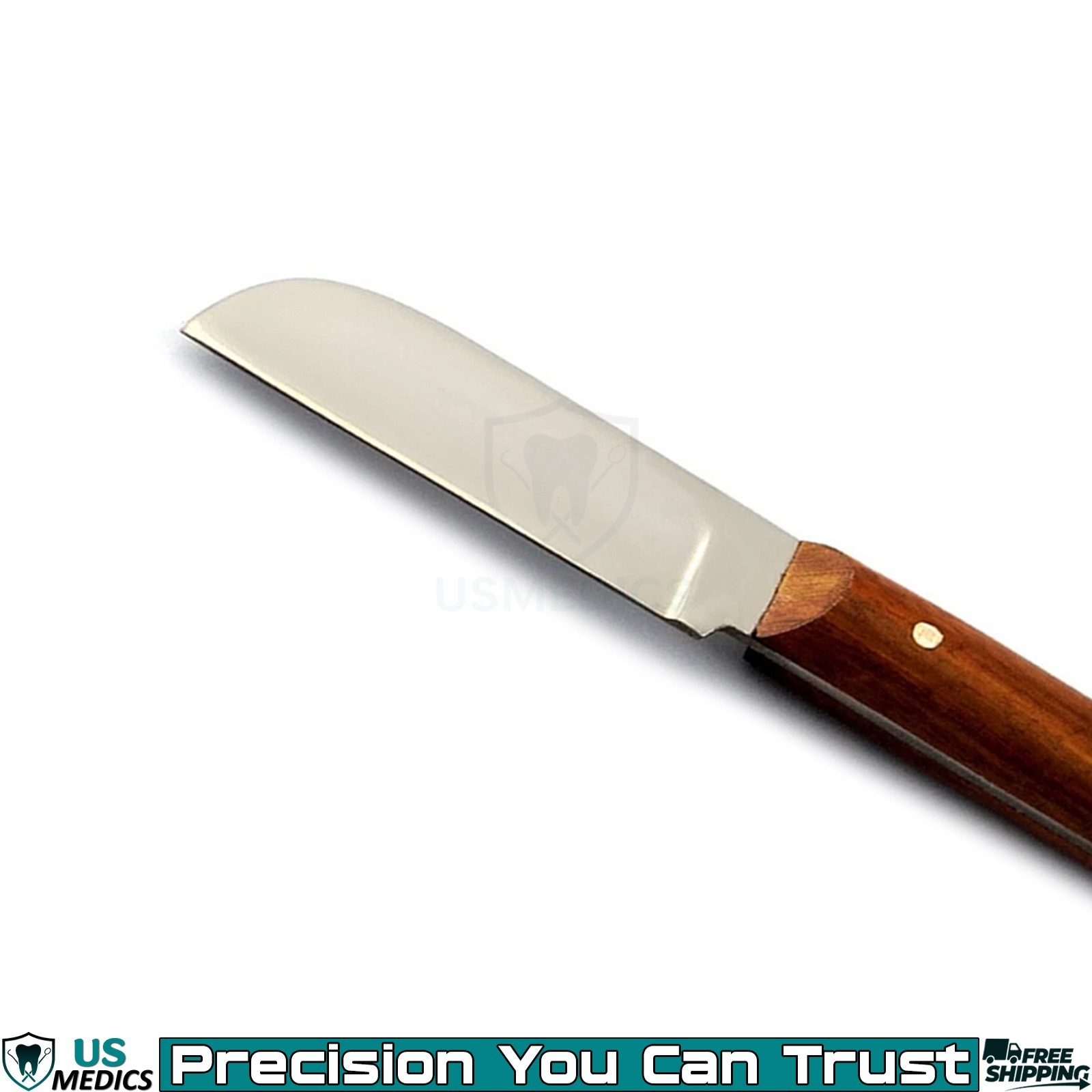 Dental Laboratory Plaster Alginate Knife Wood Handle Cutting Waxing & Modelling