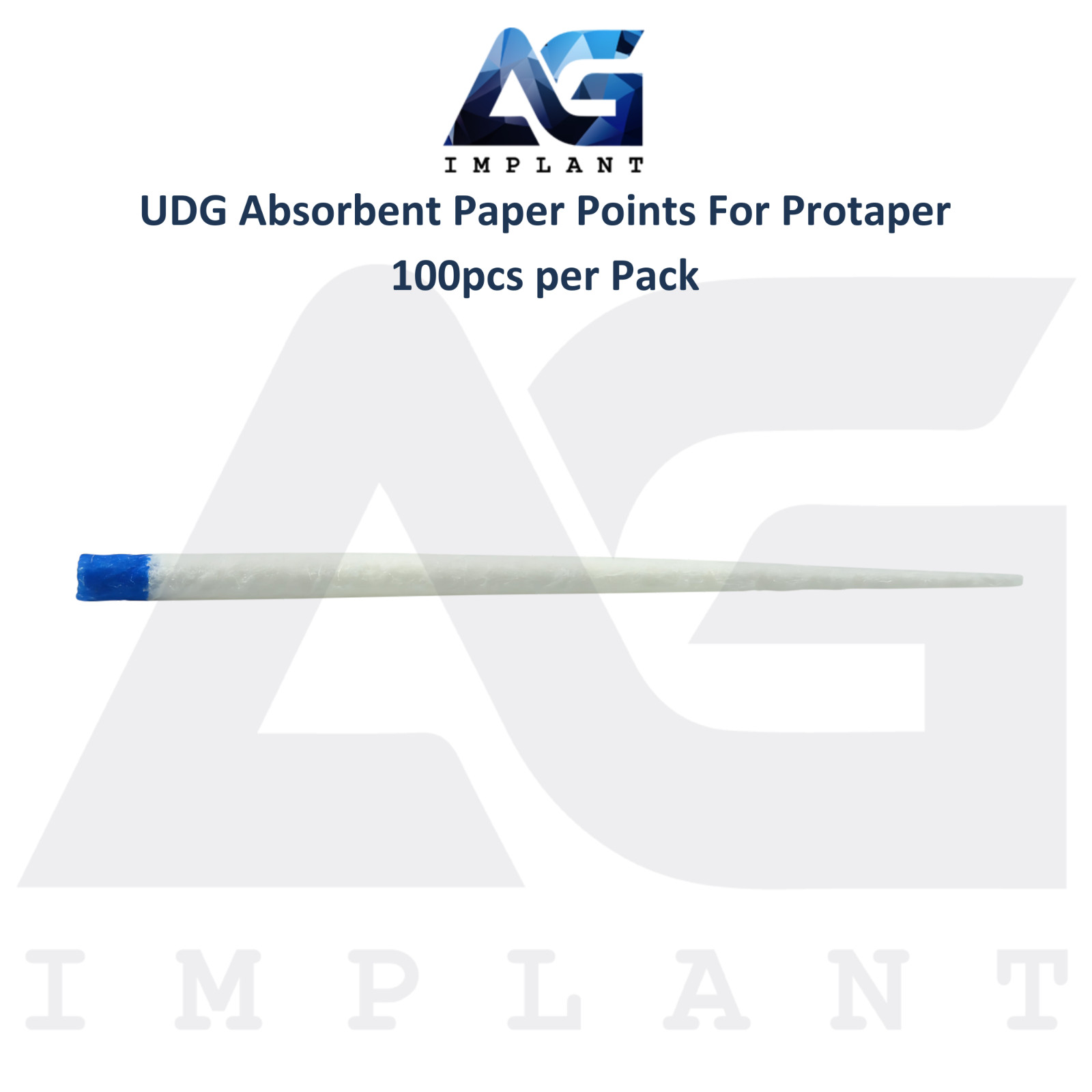 5 Dental Absorbent Cotton Paper Points For Protaper 100pcs/Pack Fast Drying Lab