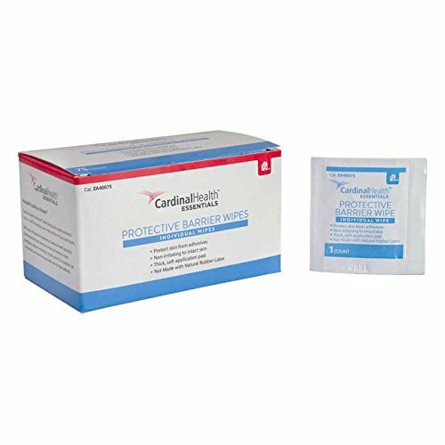 Cardinal Health Skin-Prep Protective Barrier Wipe 1-1/4″ x 3″ (75/Box)