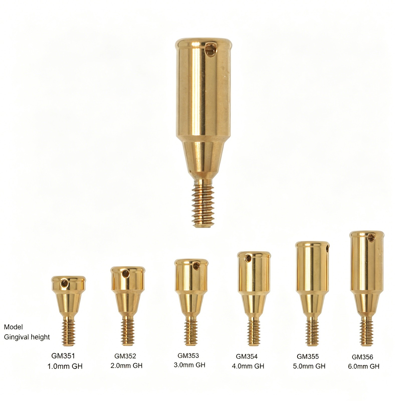 Zest LOCATOR Anchor Abutment Fit Neodent GM All Platform Overdenture Attachment