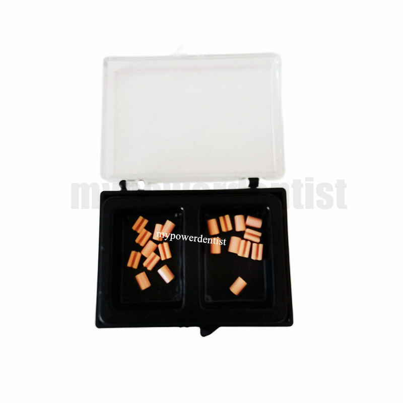 5~60Pcs Dental Pink Clips Bolt Inserts Overdenture Attachment