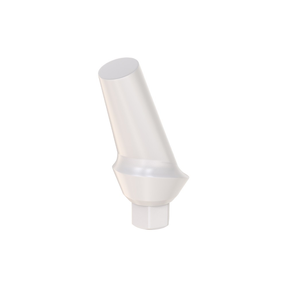 5pcs Angulated Abutments Anatomic Peek With Screws 25° Internal Hex
