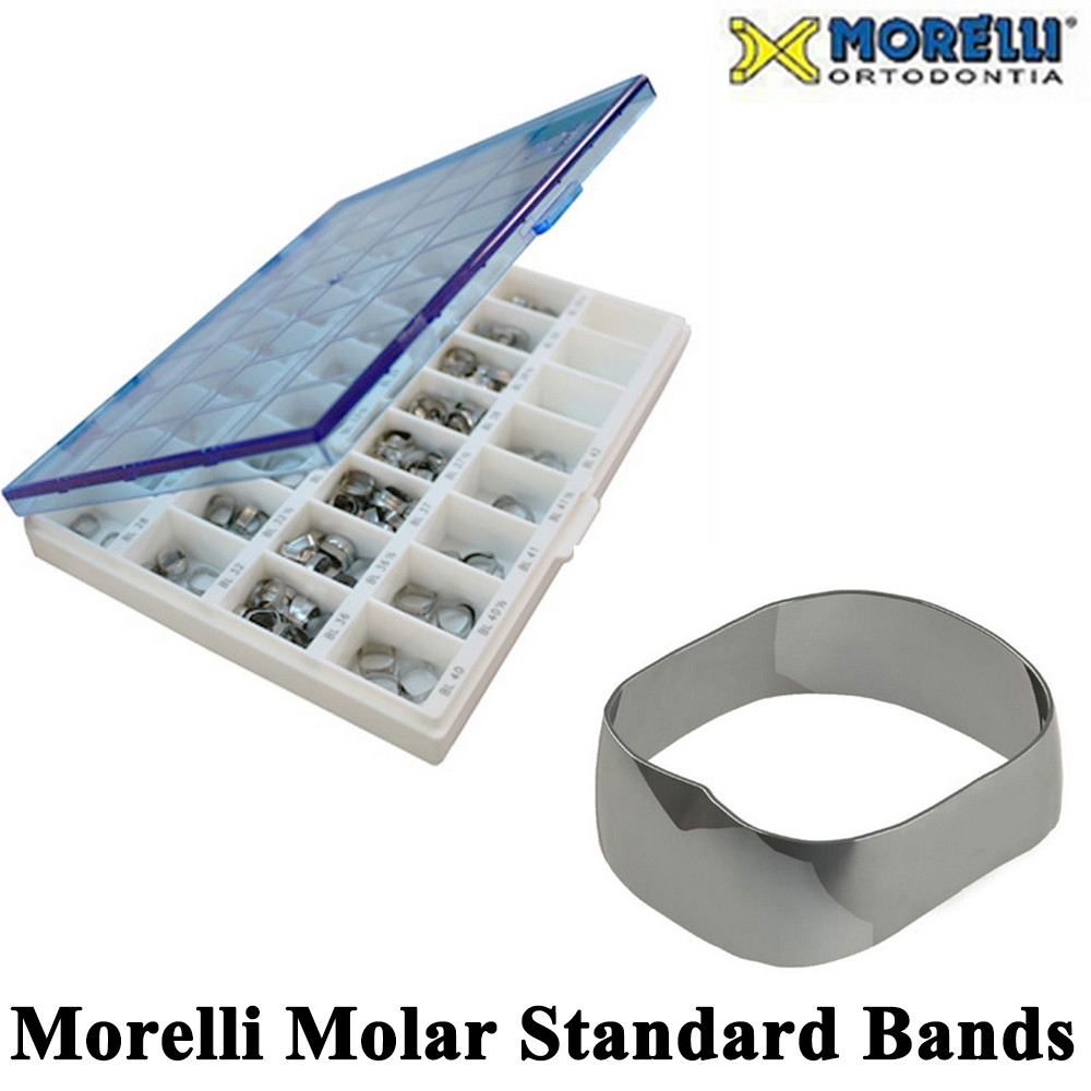Dental Morelli Molar Standard Bands Jaw Orthodontic Roth Buccal Tubes