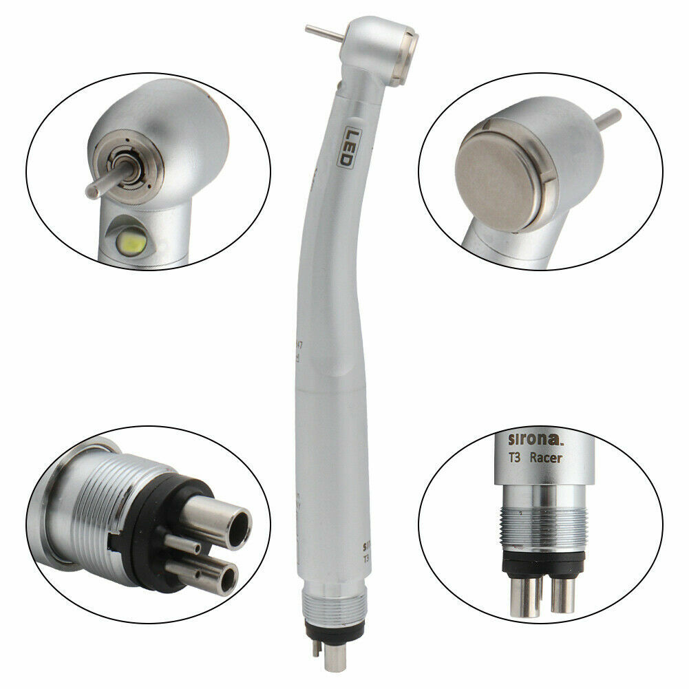 Sirona T3 Racer High Speed Handpiece (Fiber/Non-Fiber) Optic Standard Push 2/4H