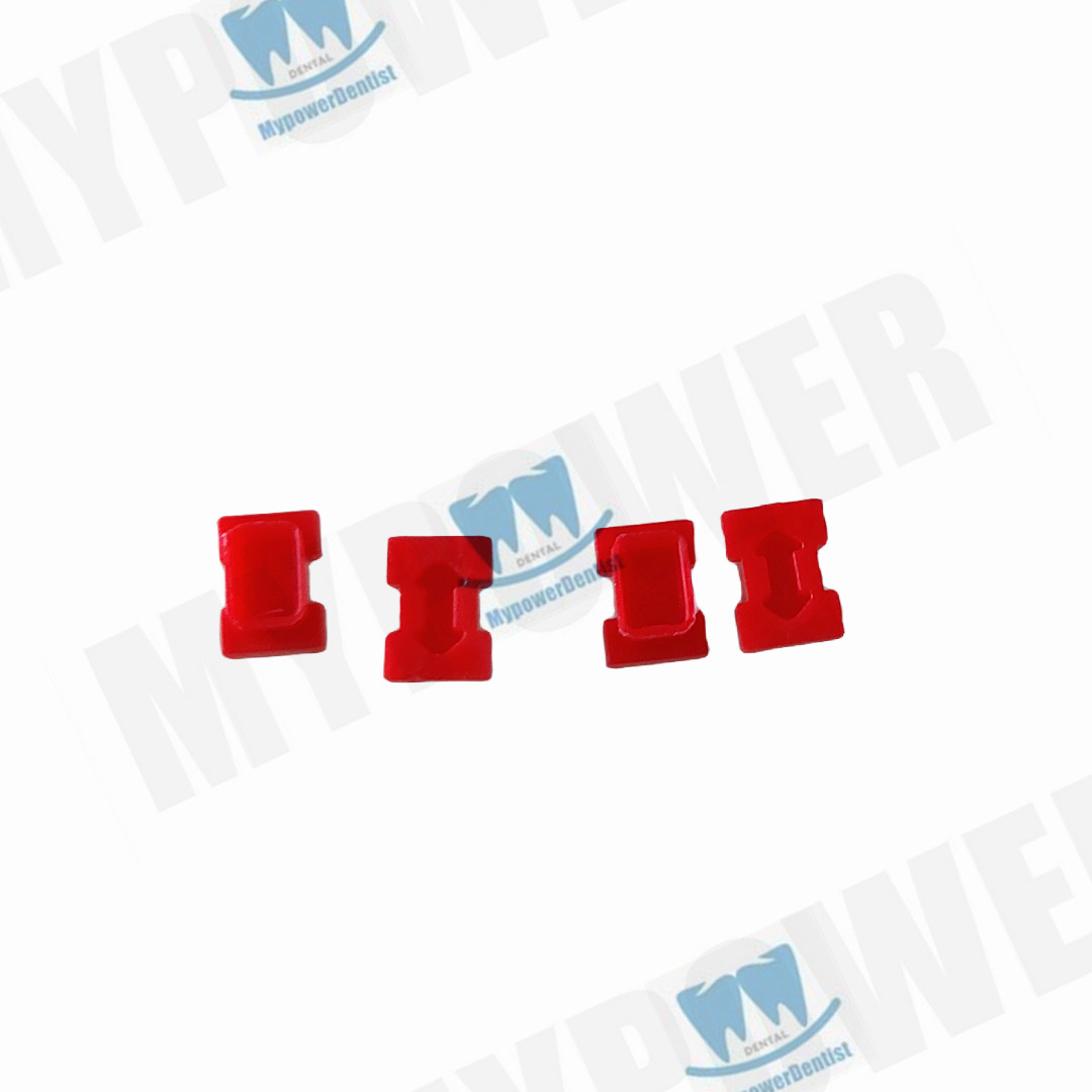 Dental ITI RN/NC Caps Close Red Plastic Cap Closed Tray Impression Coping