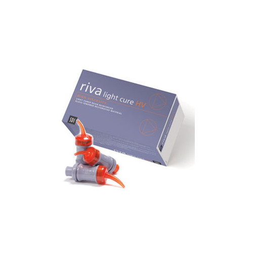 SDI 8730003 Riva LC HV Glass Ionomer Restorative A3 50/Pk