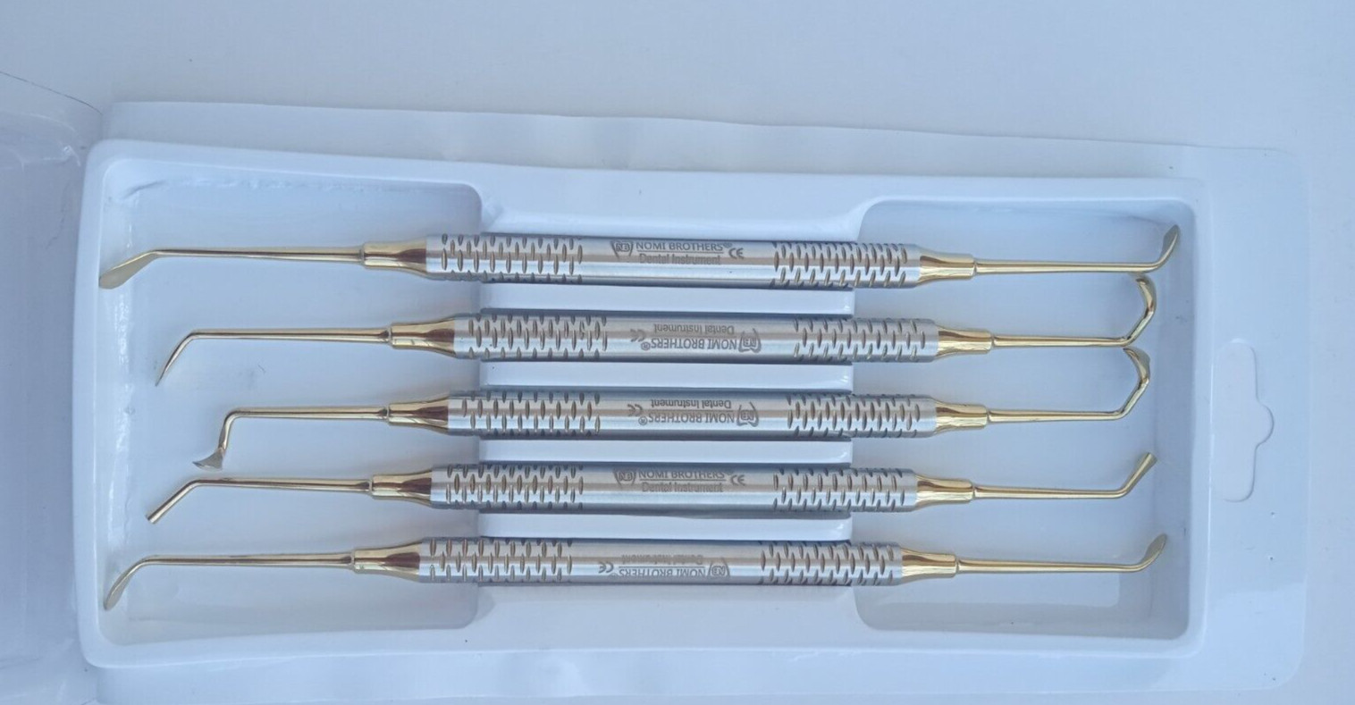 Sinus Lift Kit (5 pcs) Gold Plated for Implant Dental use