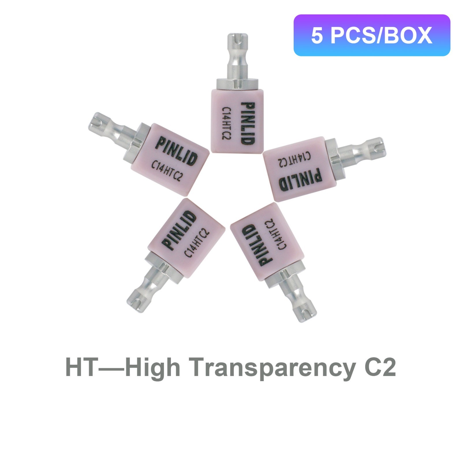 US C14 HT Transparency Glass Ceramic Lithium Disilicate CEREC Emax CAD CAM Block
