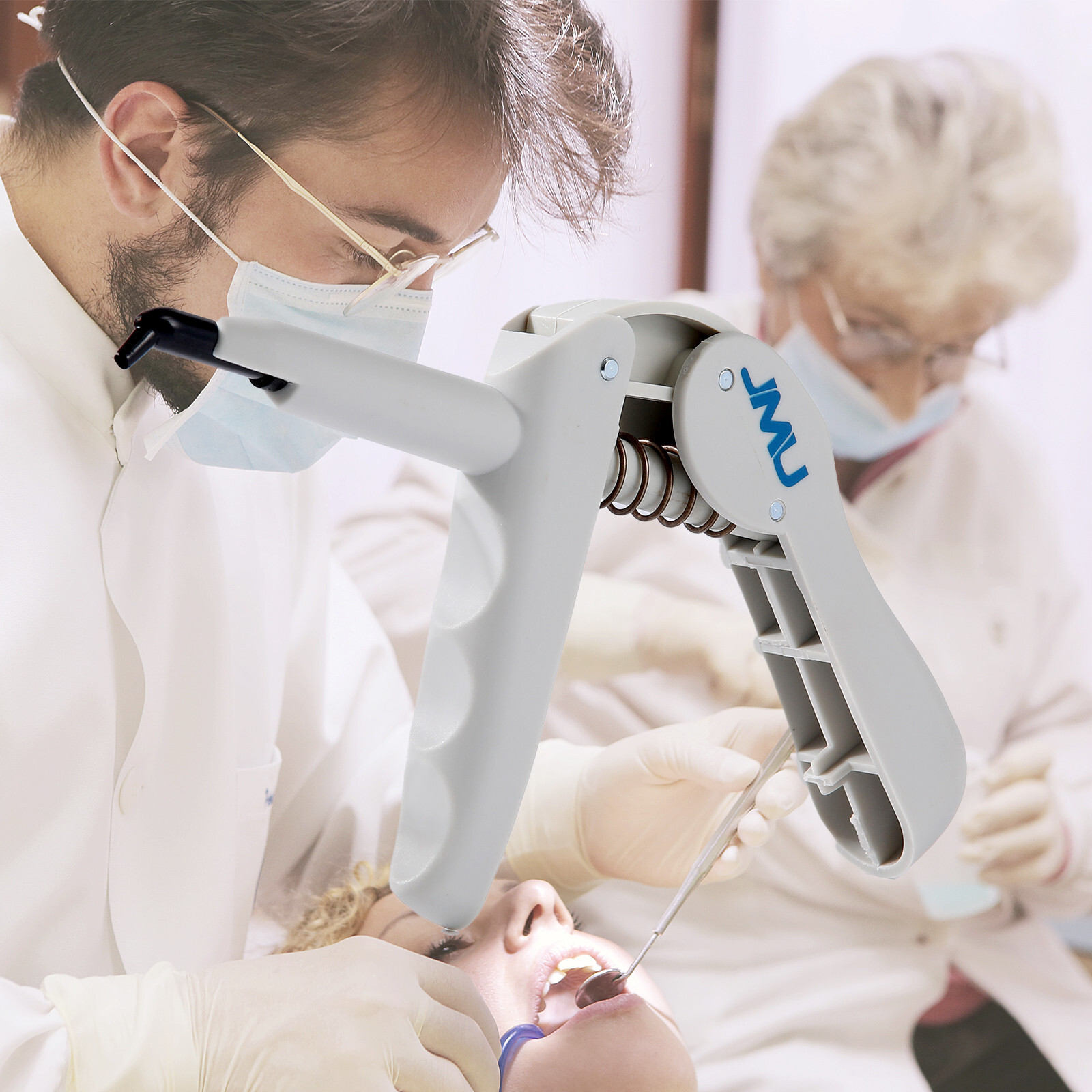 10st JMU Dental Composite Gun Delivery Applicator Syringe Dispenser Autoclavable